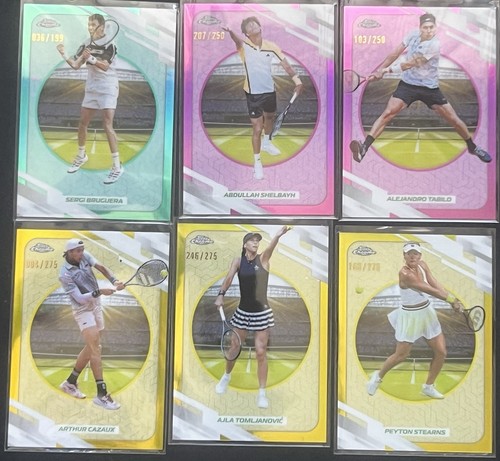 Topps 2023 chrome tennis - chrome,