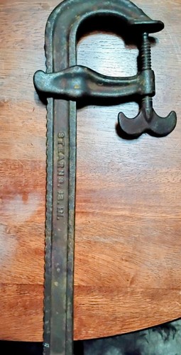 Vintage stearns 12in bar clamp - vintage,
