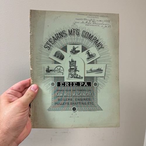 Vtg stearns manufacturing - manufacturing, co